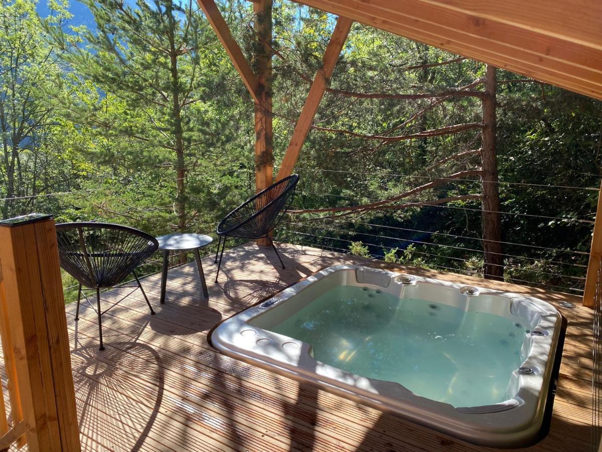 Chalet L'Empreinte Saint-Étienne-de-Tinée Eksteriør billede