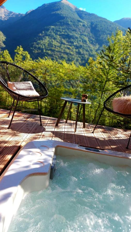 Chalet L'Empreinte Saint-Étienne-de-Tinée Eksteriør billede
