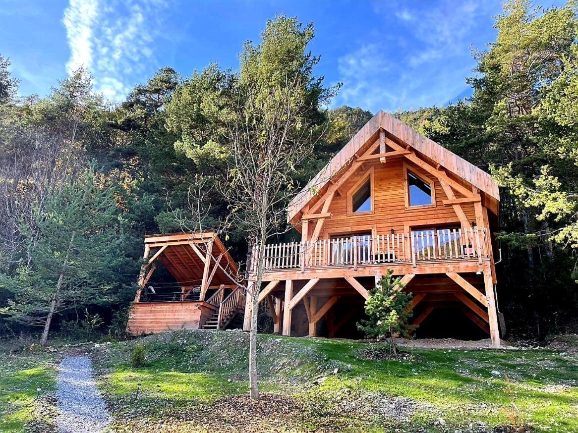 Chalet L'Empreinte Saint-Étienne-de-Tinée Eksteriør billede