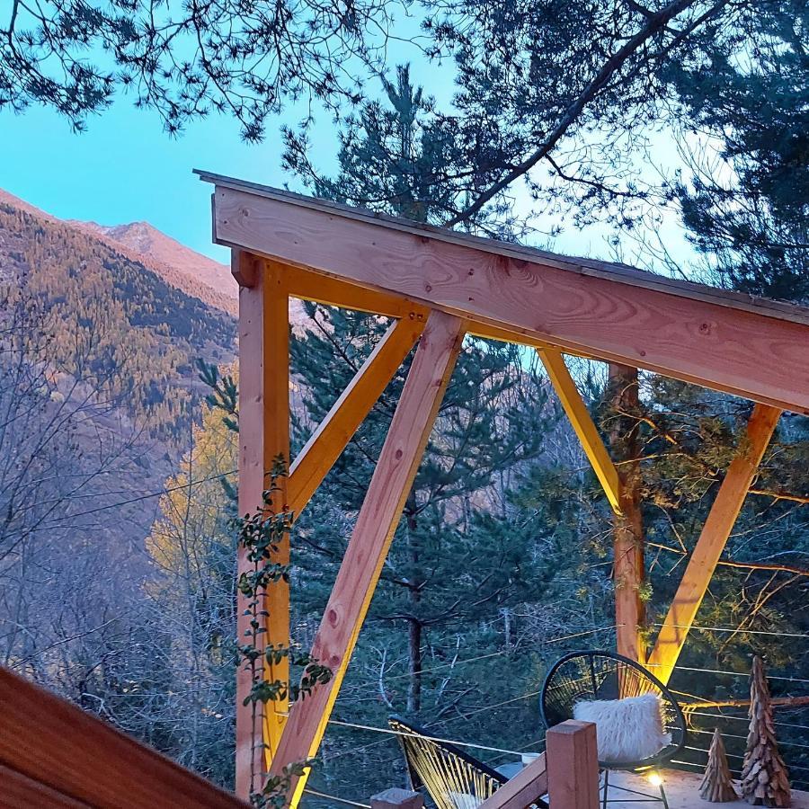 Chalet L'Empreinte Saint-Étienne-de-Tinée Eksteriør billede