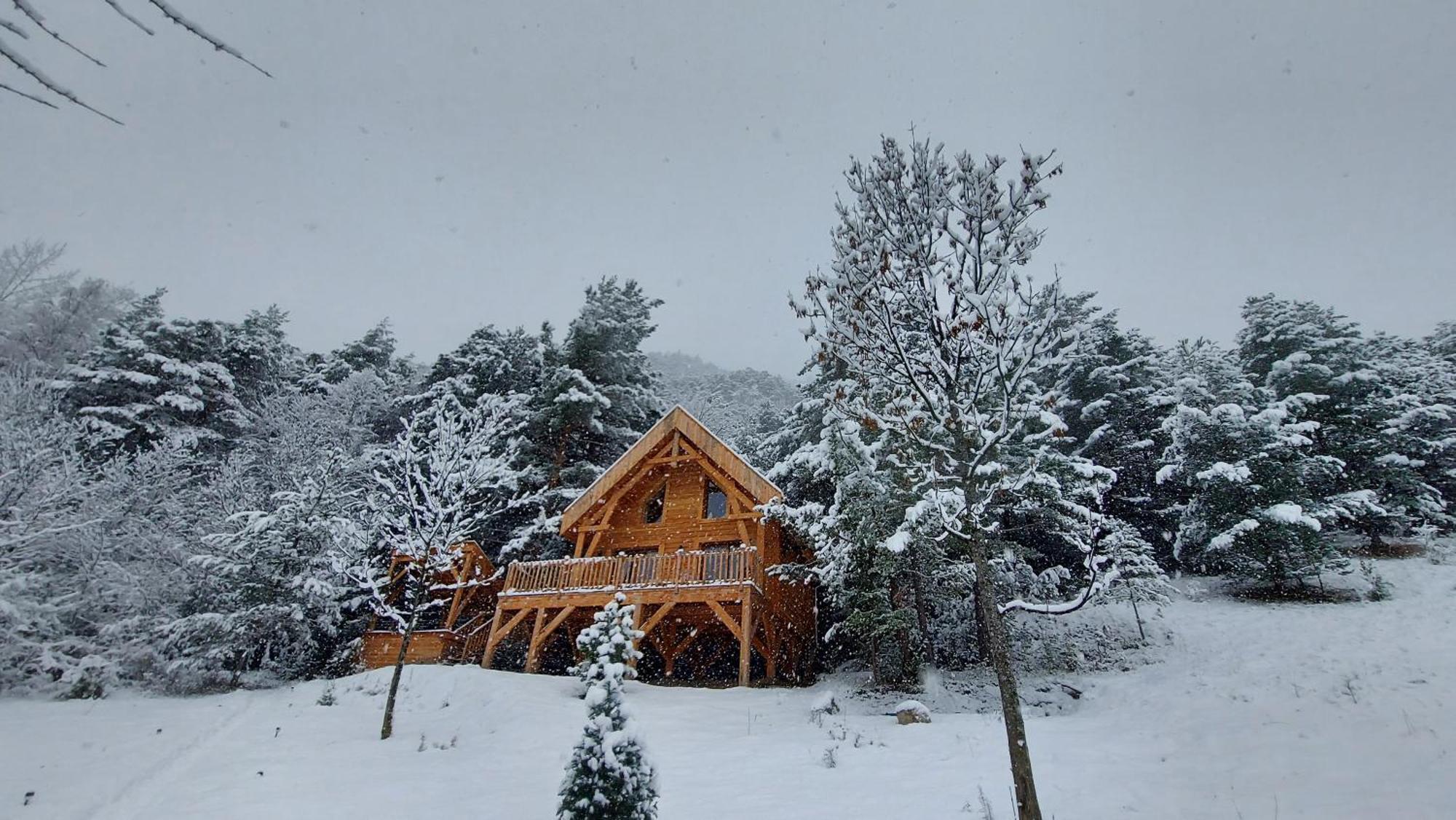 Chalet L'Empreinte Saint-Étienne-de-Tinée Eksteriør billede