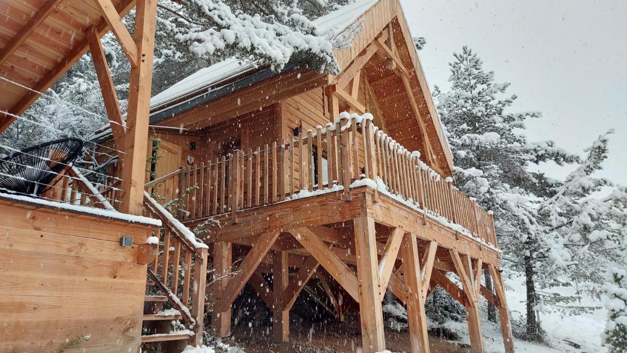 Chalet L'Empreinte Saint-Étienne-de-Tinée Eksteriør billede